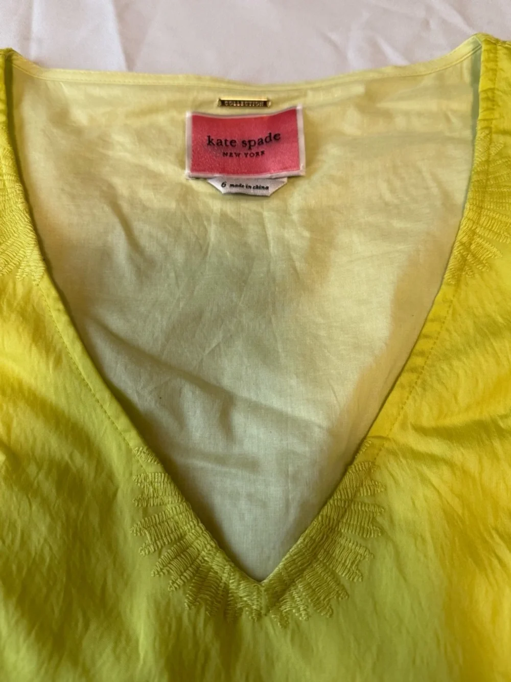 kate spade Bloom Organza Midi Dress   Size 6 - Picture 5 of 8